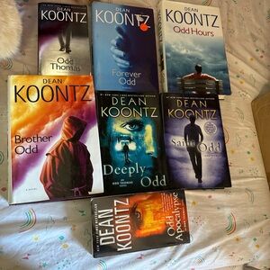 Odd Thomas Hardcover Book Set - Assorted Covers (Blue, Purple, Orange, Black)